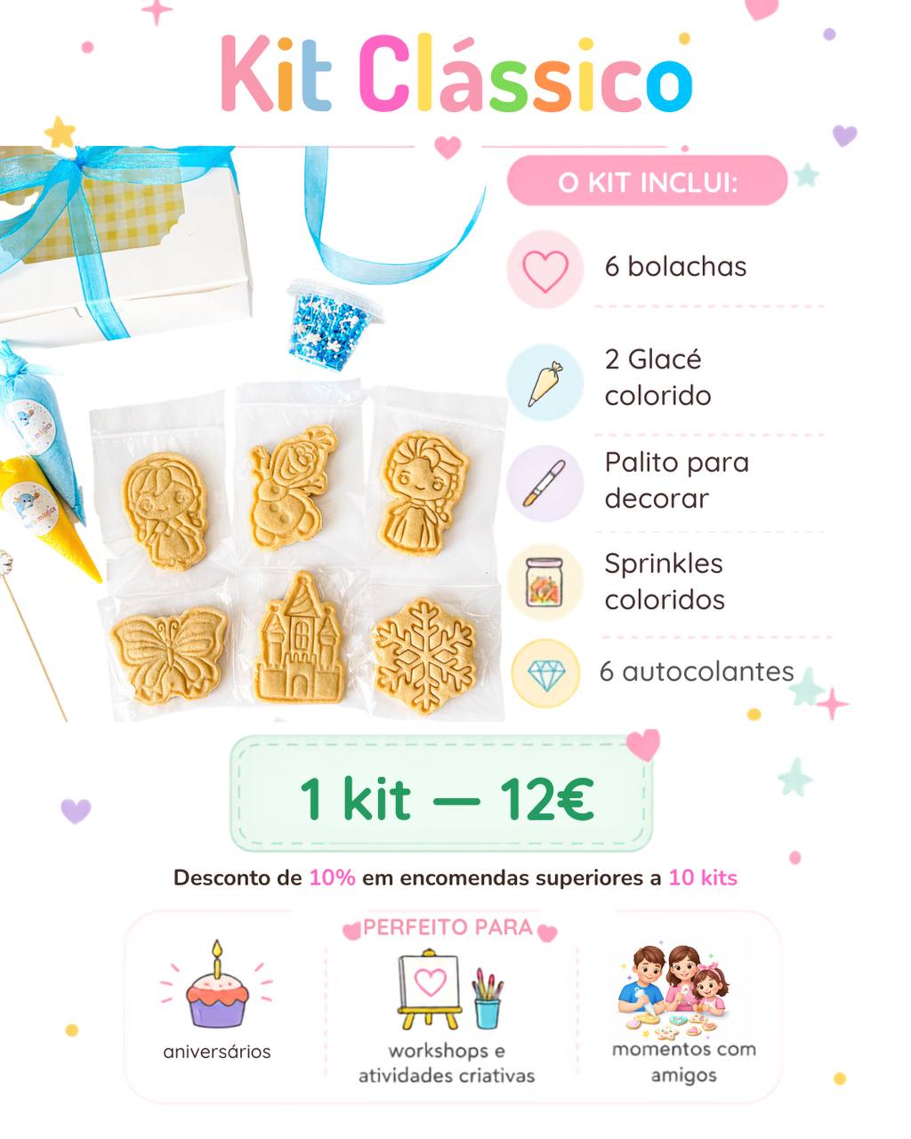 Space – Cookie Decorating Kit