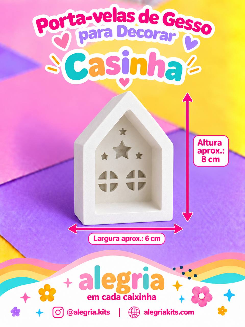 Candle Holder to Decorate — Little House