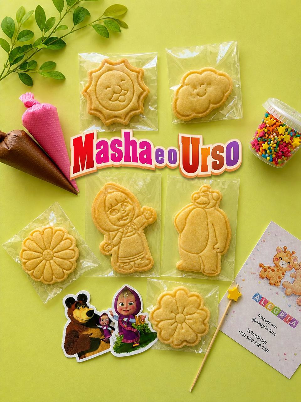 Masha and the Bear – Cookie Decorating Kit