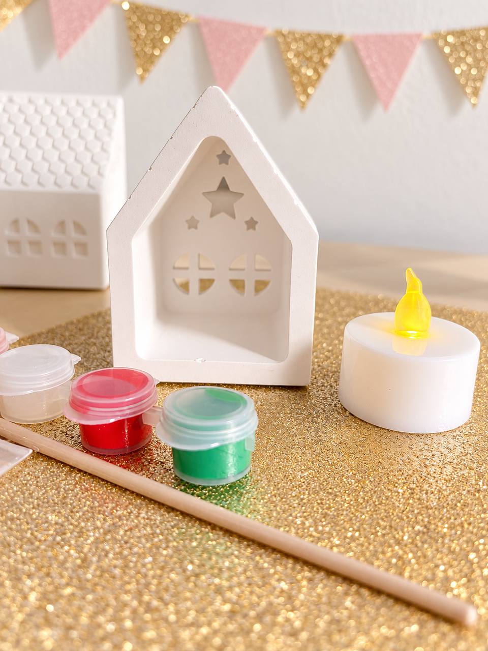 Candle Holder to Decorate — Little House