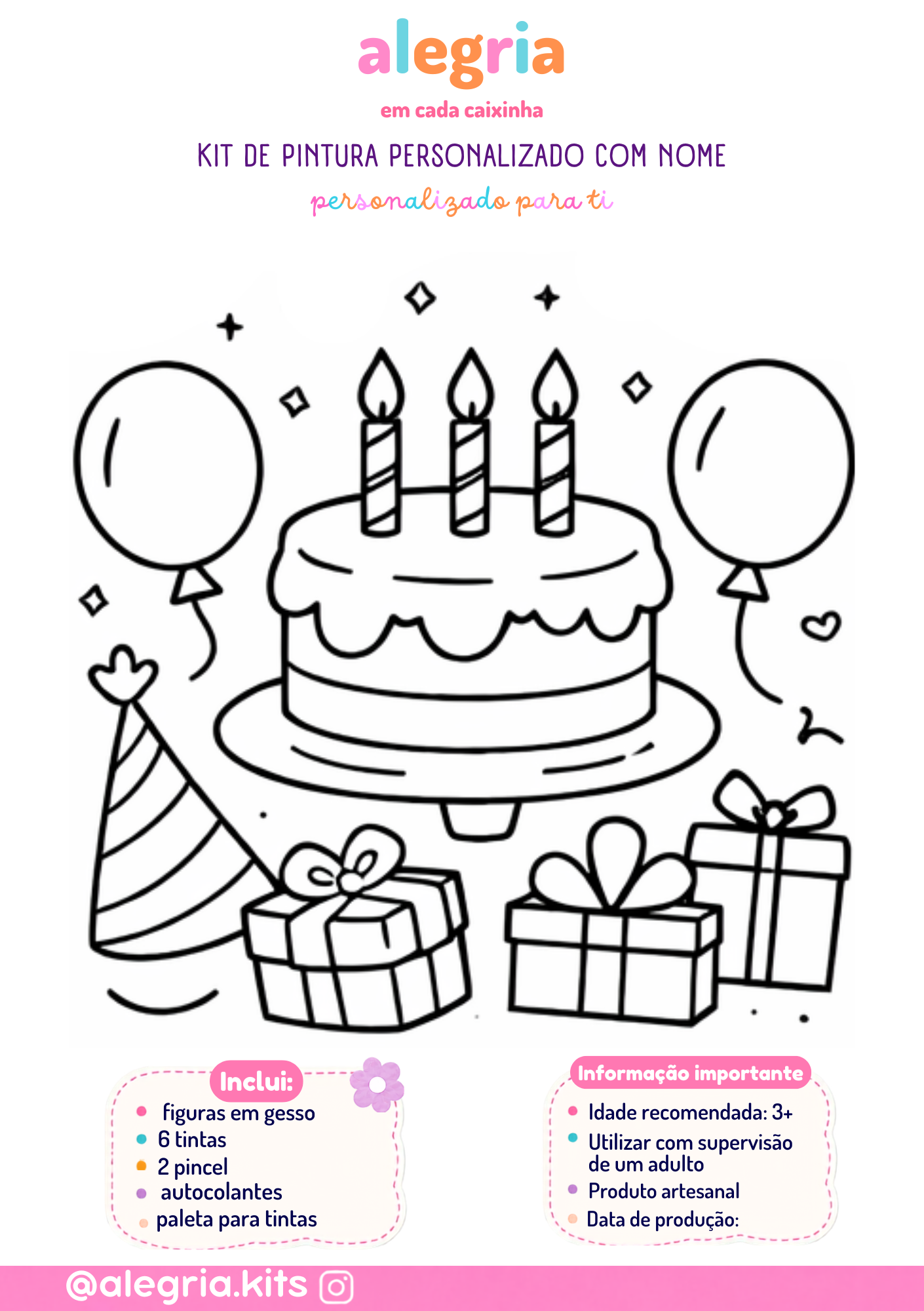 Bubble Birthday Kit