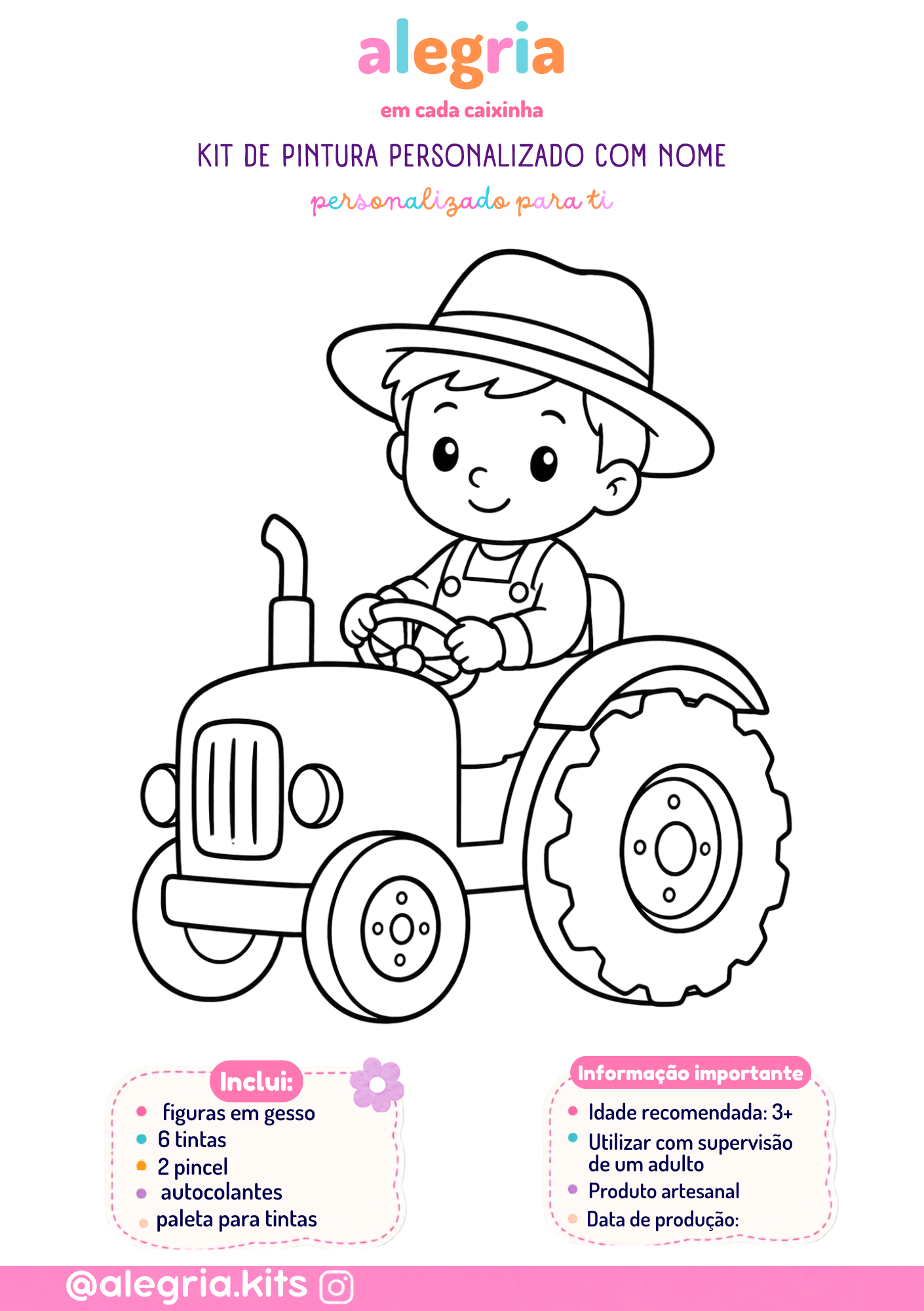Personalised Farm Bubble Name Kit