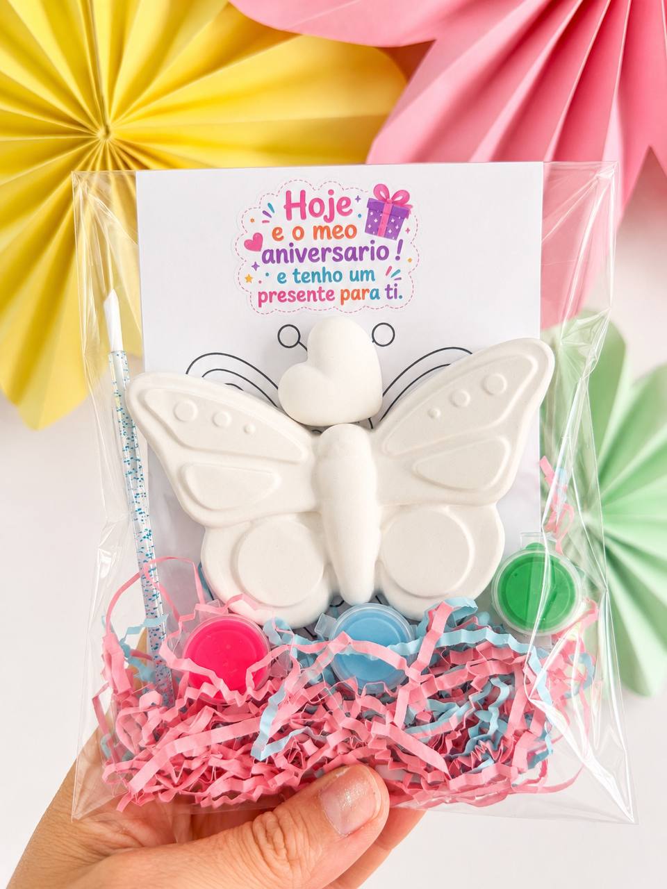 Butterfly Party Kit + Colouring Page
