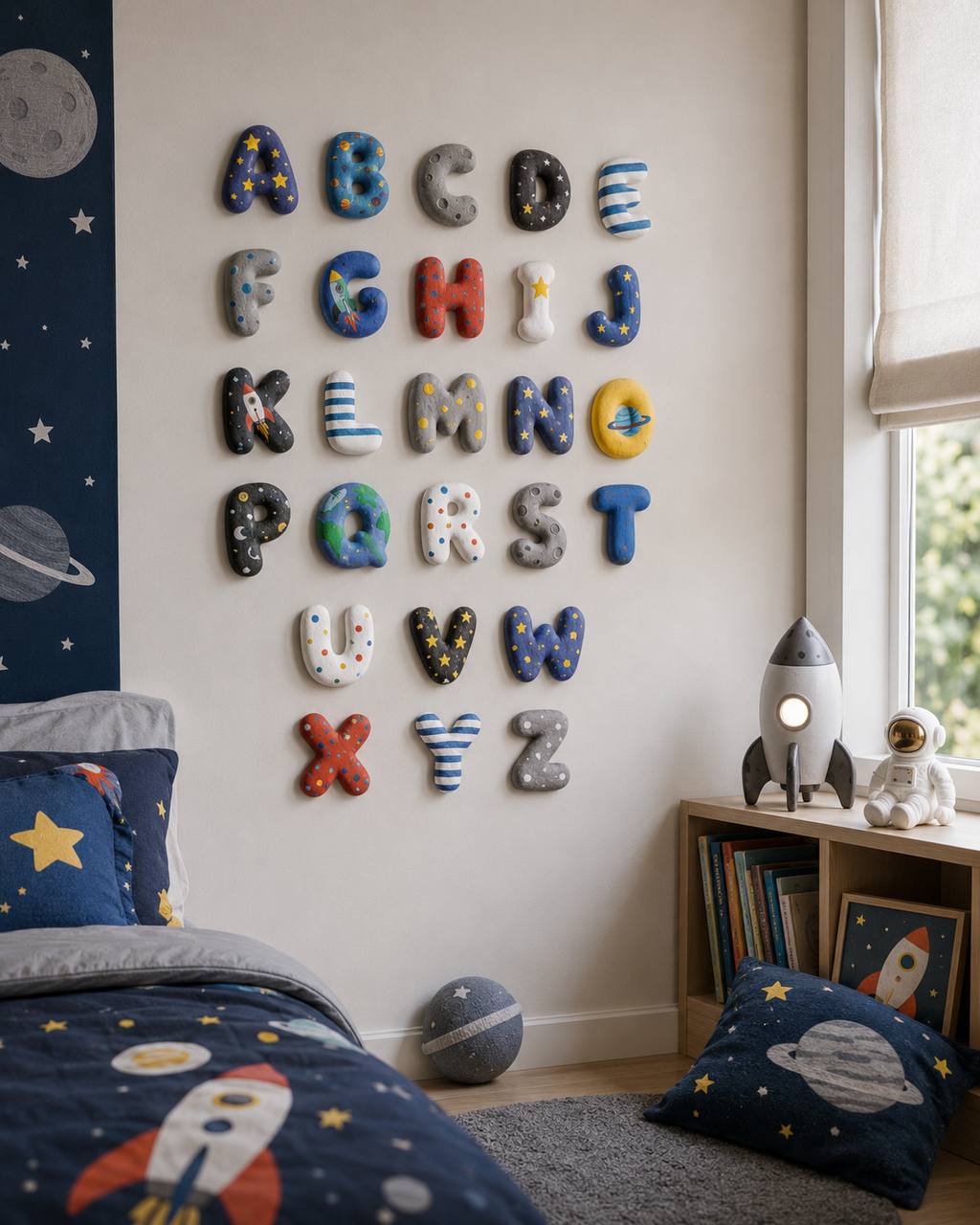 Bubble Letter Alphabet