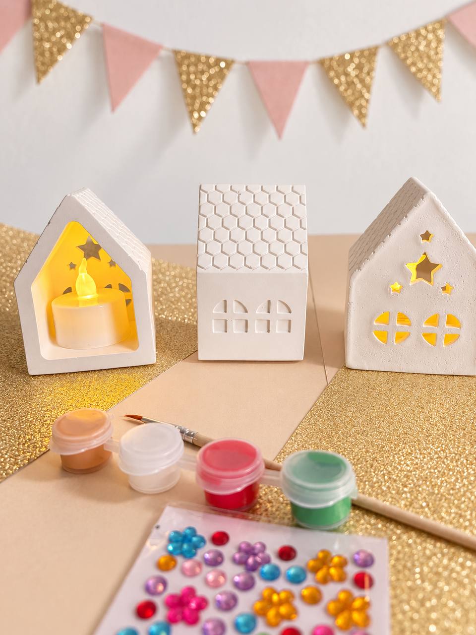 Candle Holder to Decorate — Little House