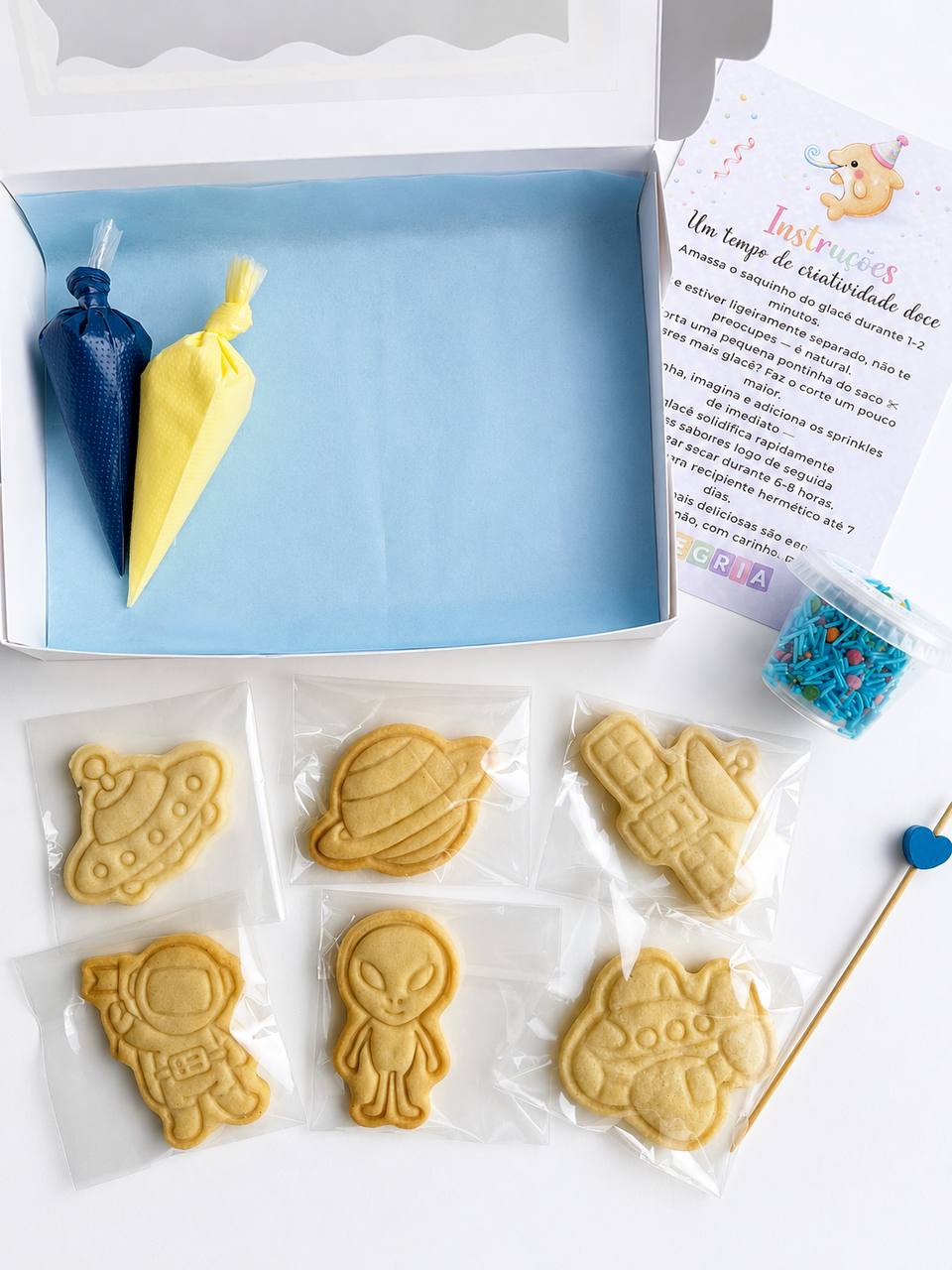 Space – Cookie Decorating Kit
