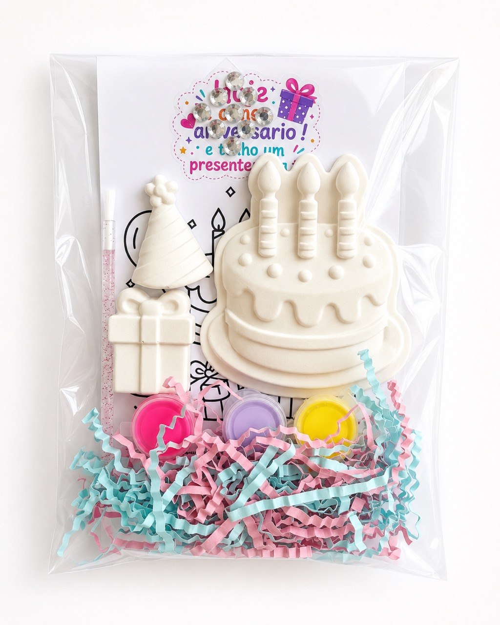 Birthday Plaster Party Kit + Personalised Card