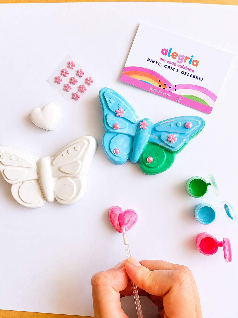 Butterfly Party Kit + Colouring Page