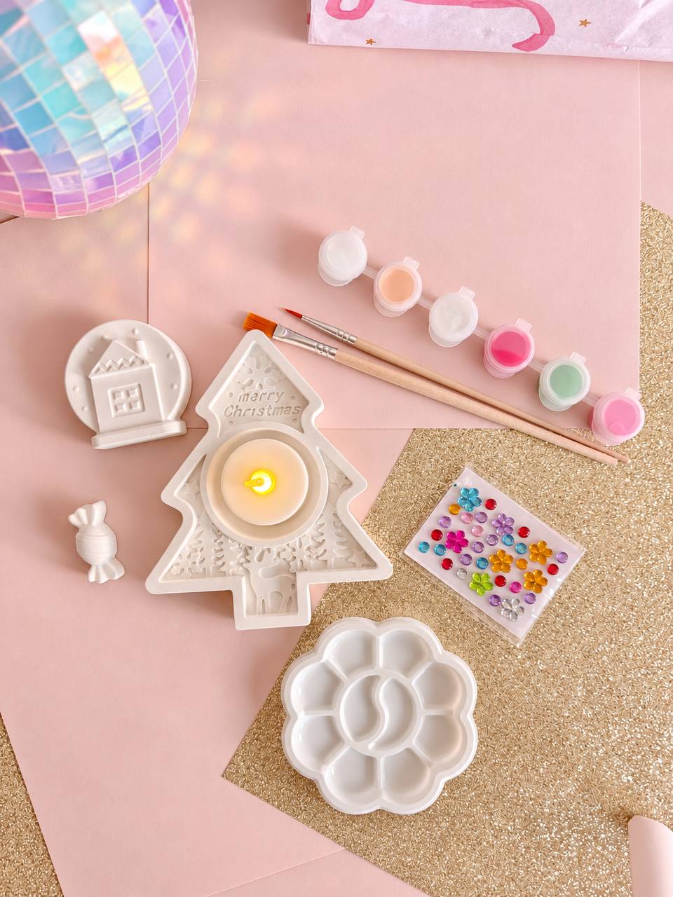 Christmas Kit — Candleholder to Decorate — photo 3