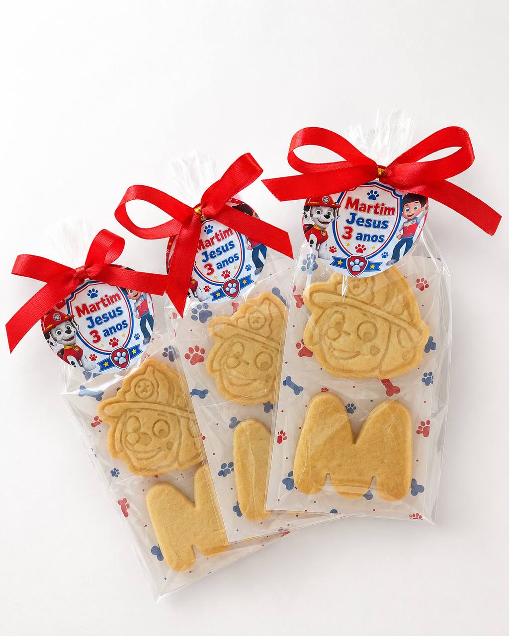 Personalised Paw Patrol Cookies & Letter
