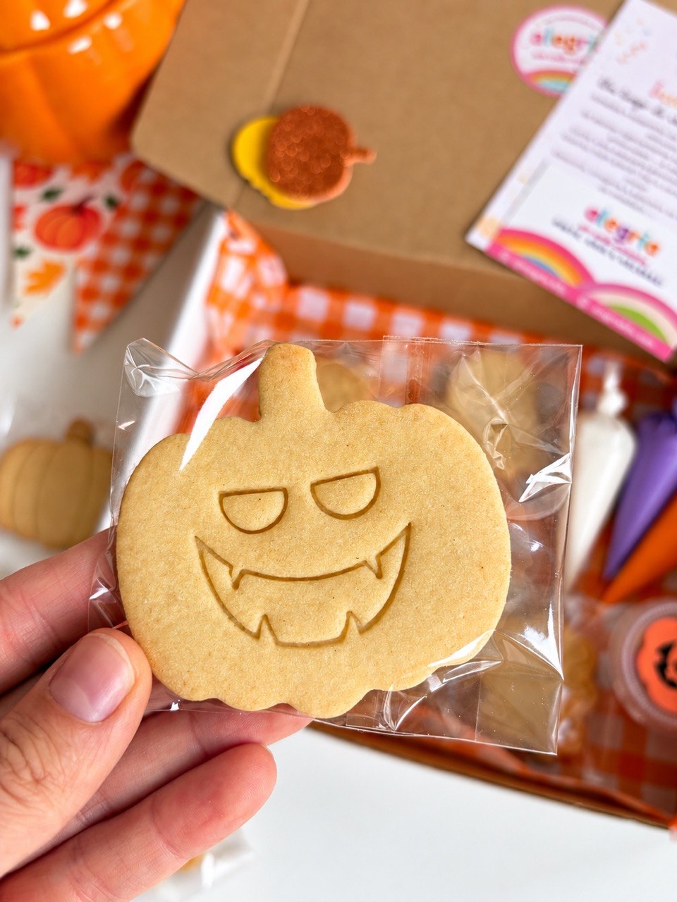 Personalised Halloween Cookie