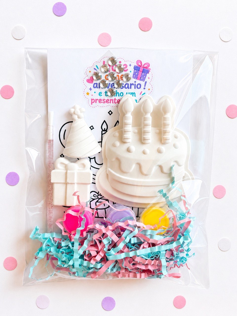 Birthday Party Kit + Colouring Page
