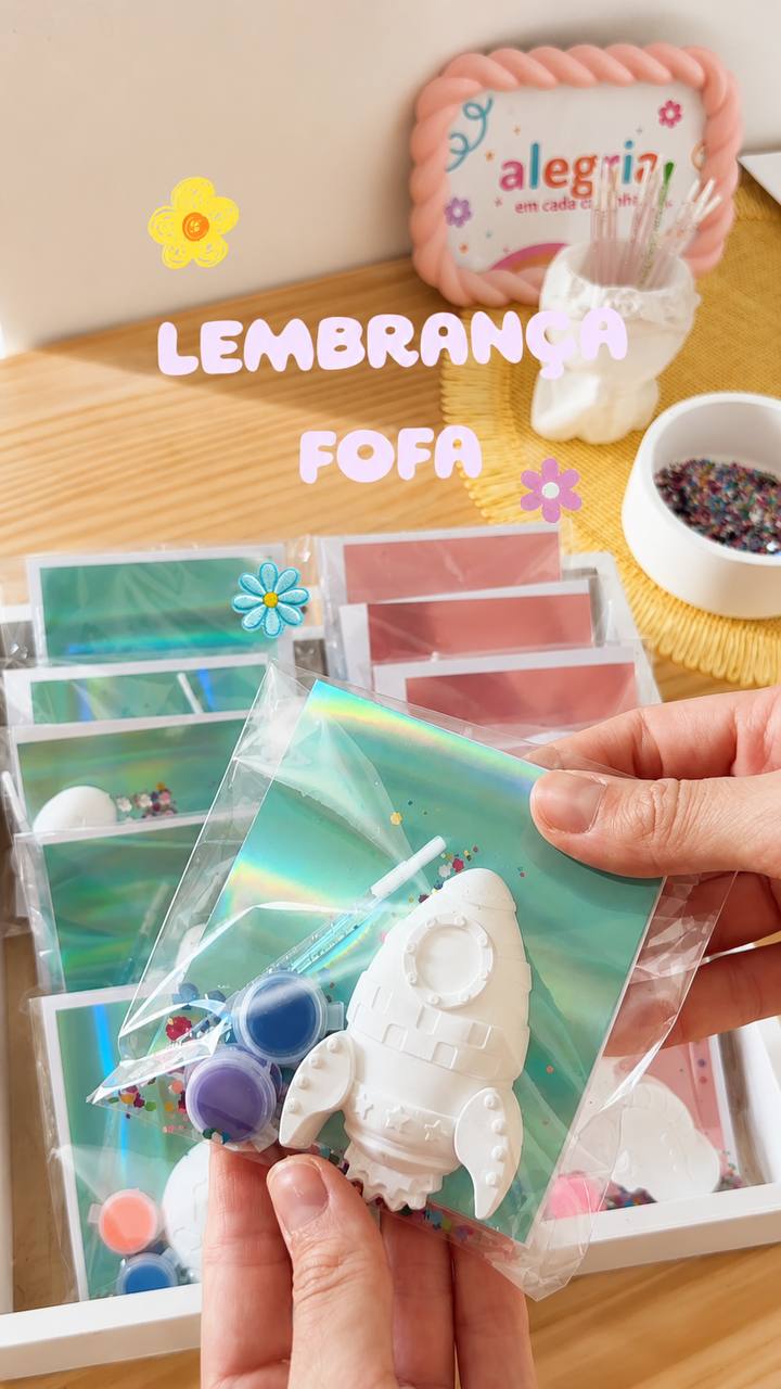 Space Mini Painting Kit + Colouring Page