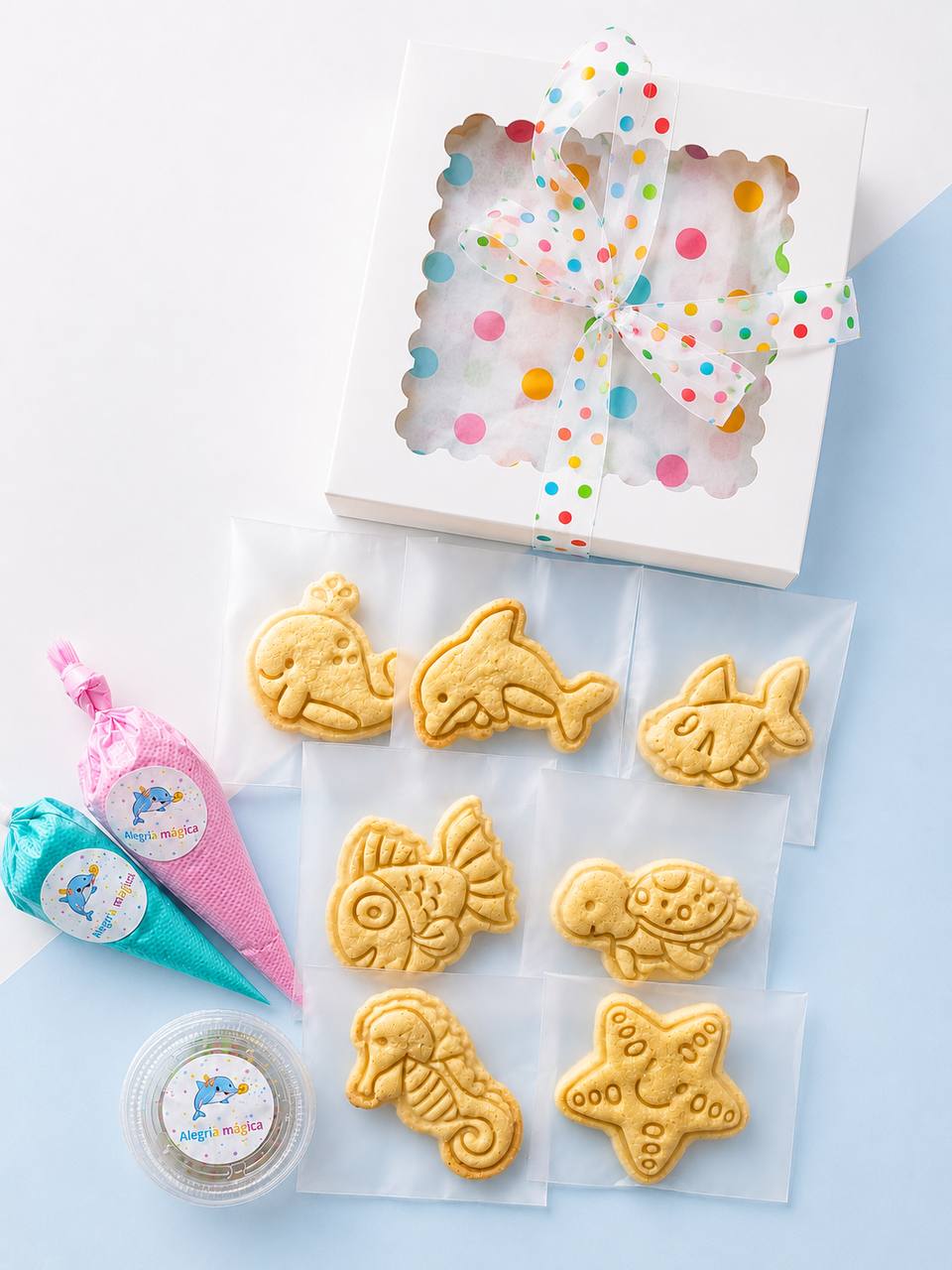 Ocean Creatures – Cookie Decorating Kit
