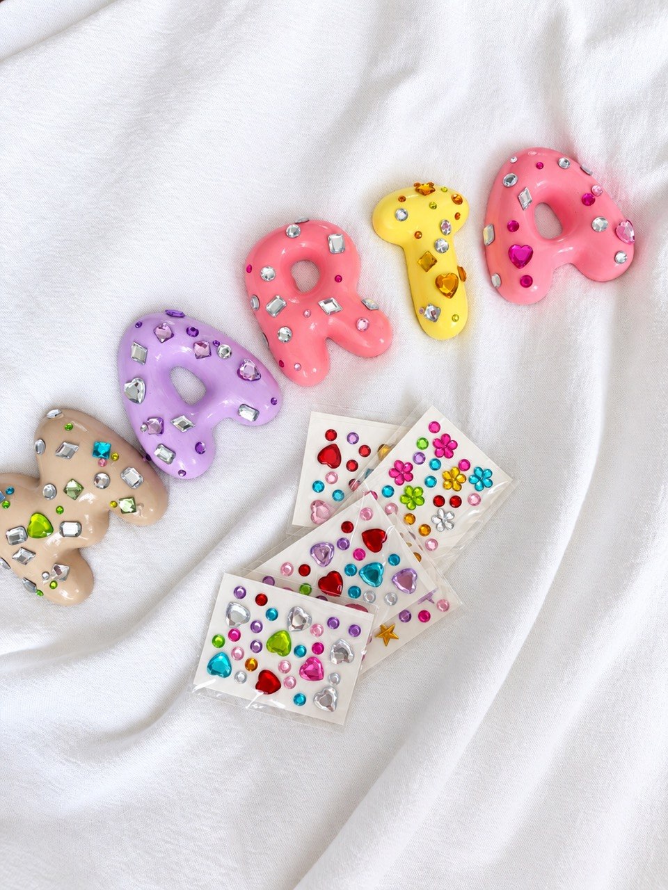 Personalised Bubble Letter Painting Kit