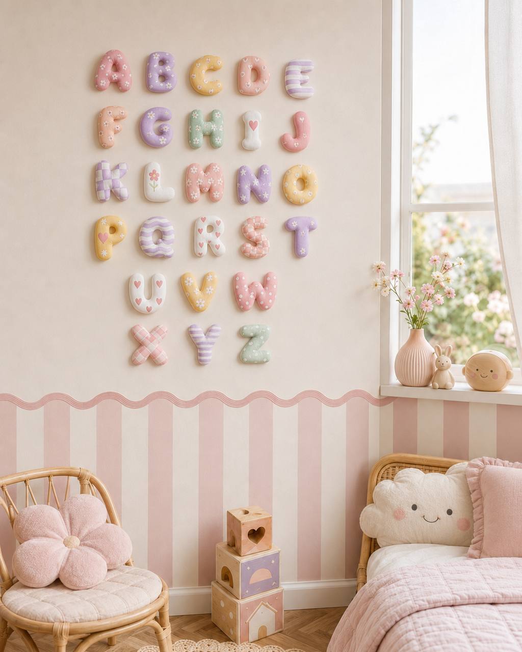 Bubble Letter Alphabet