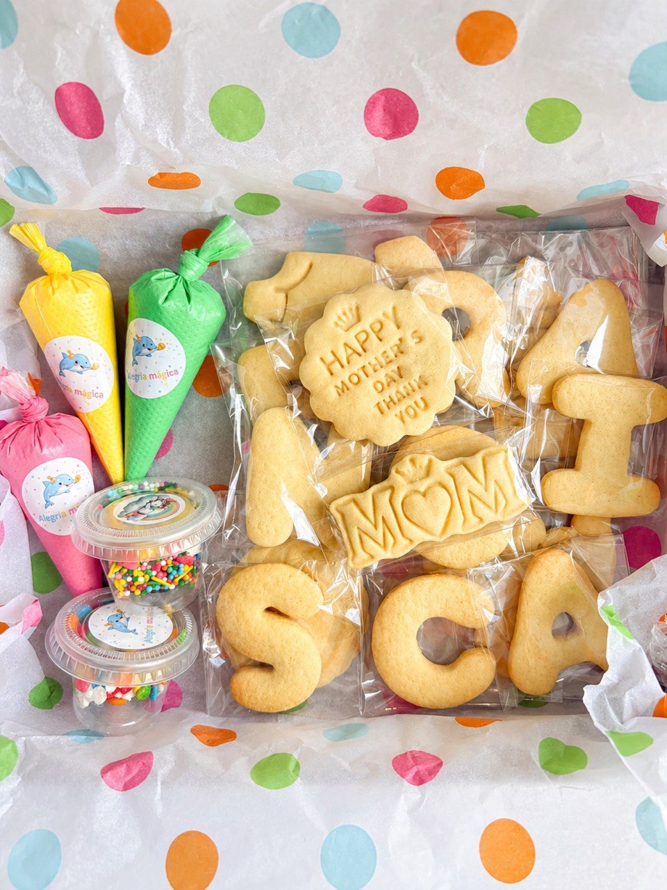 Personalised Name Cookie Decorating Kit