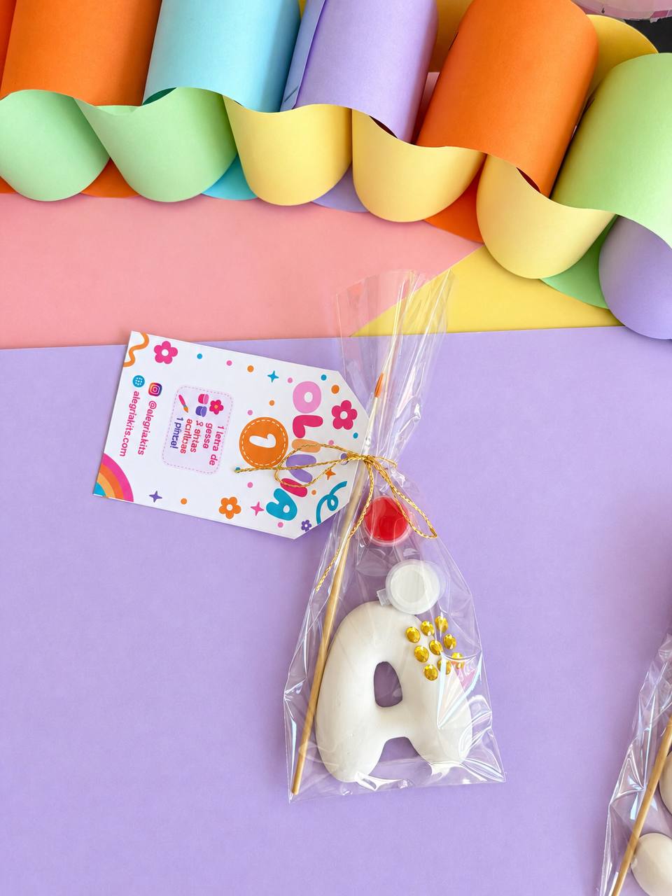 Bubble Letter Painting Kit