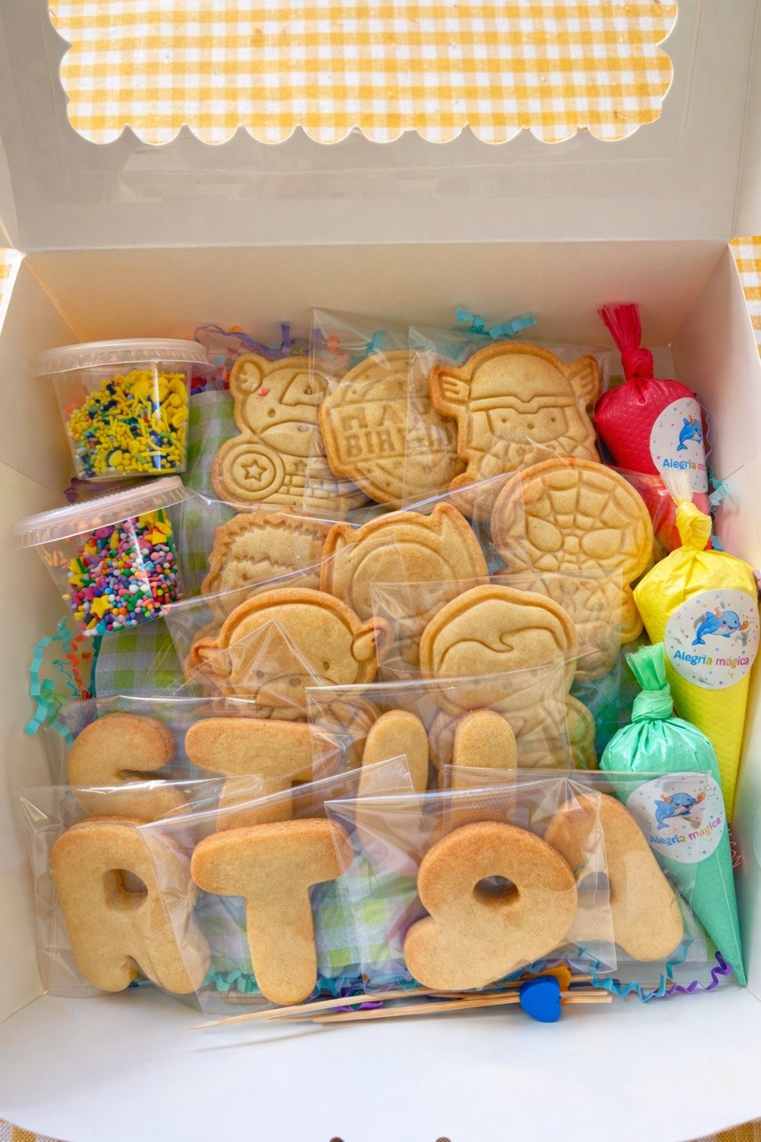 Personalised Name Cookie Decorating Kit