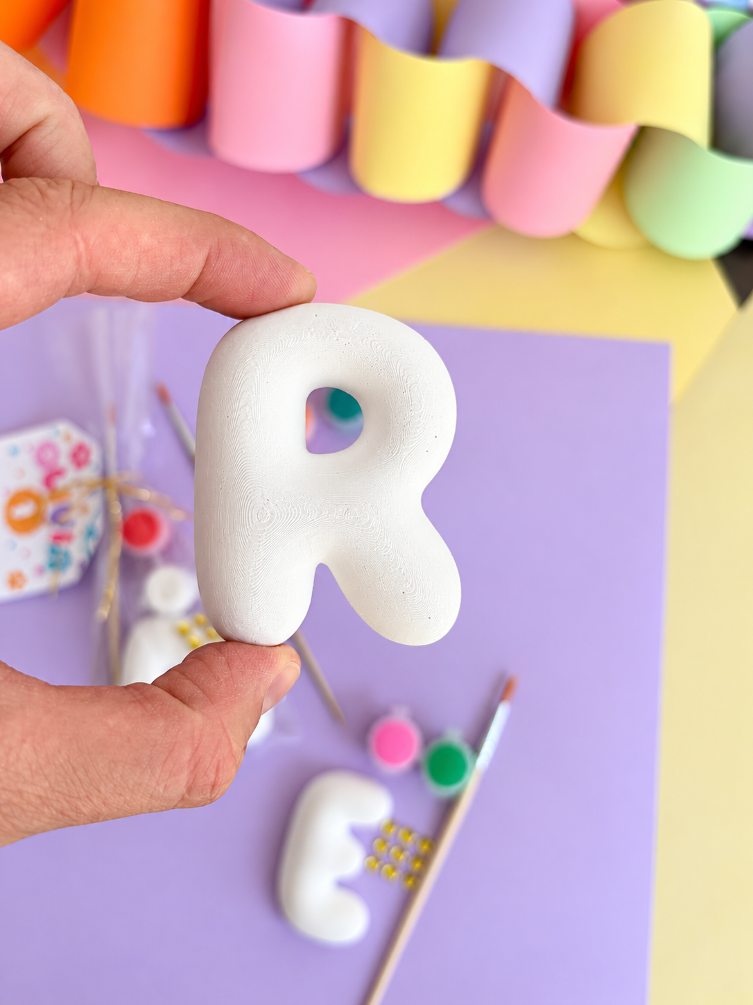 Christmas Bubble Letter Painting Kit