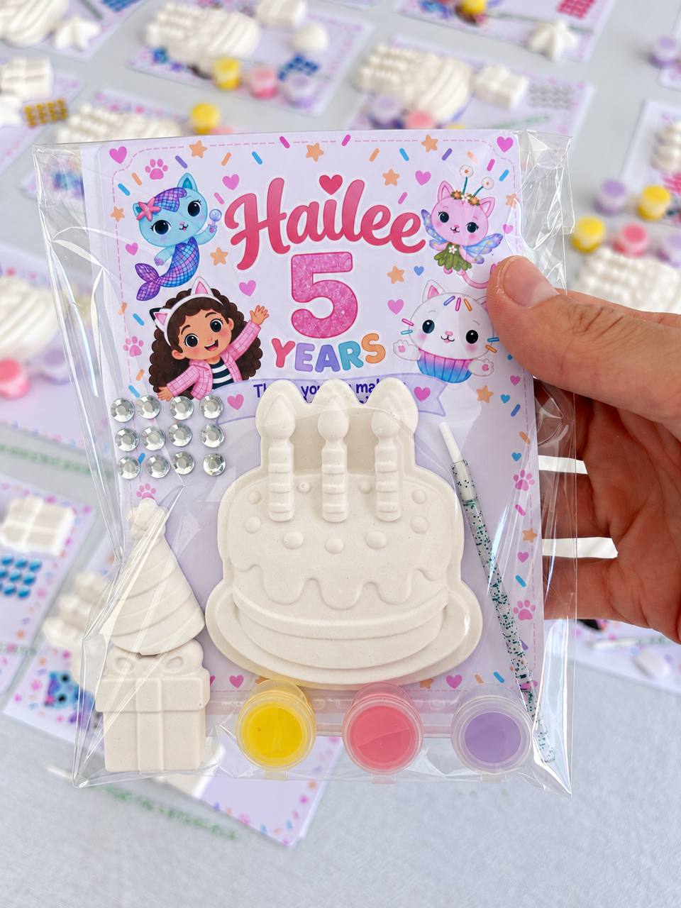 Birthday Party Kit +Personalised Card