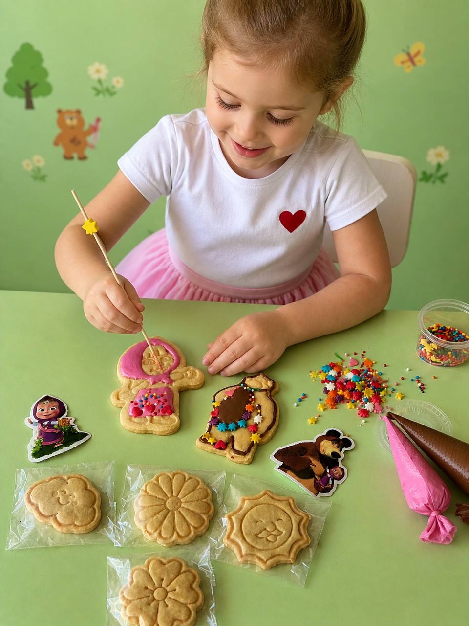 Masha and the Bear – Cookie Decorating Kit