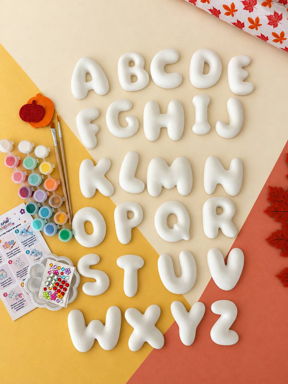 Bubble Letter Alphabet