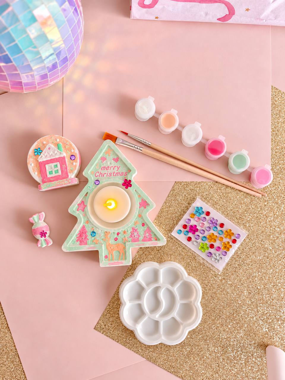 Christmas Kit — Candleholder to Decorate — photo 5