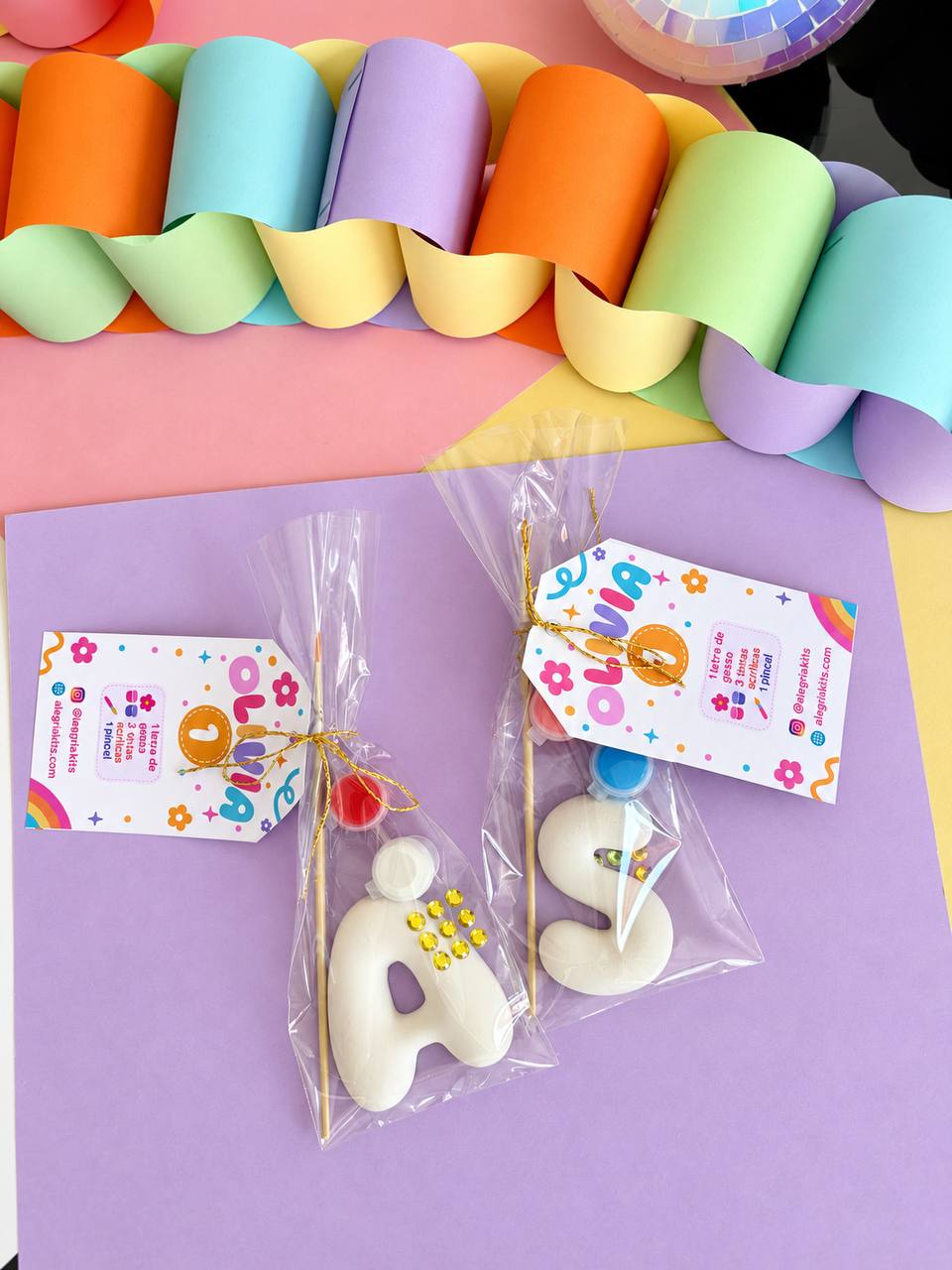 Bubble Letter Painting Kit