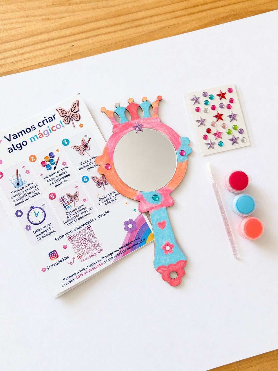 Decorate Your Own Mirror Craft Kit
