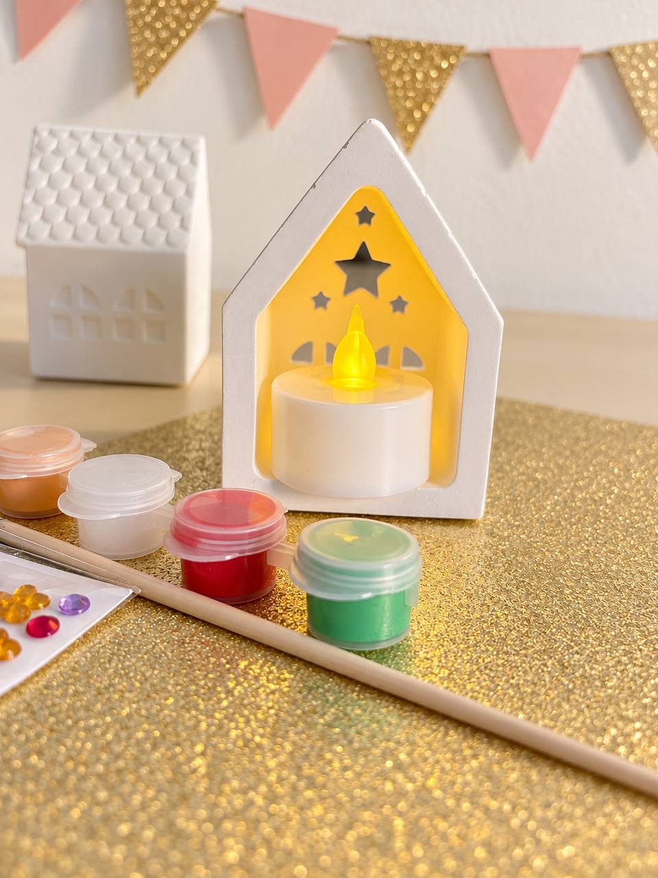 Candle Holder to Decorate — Little House