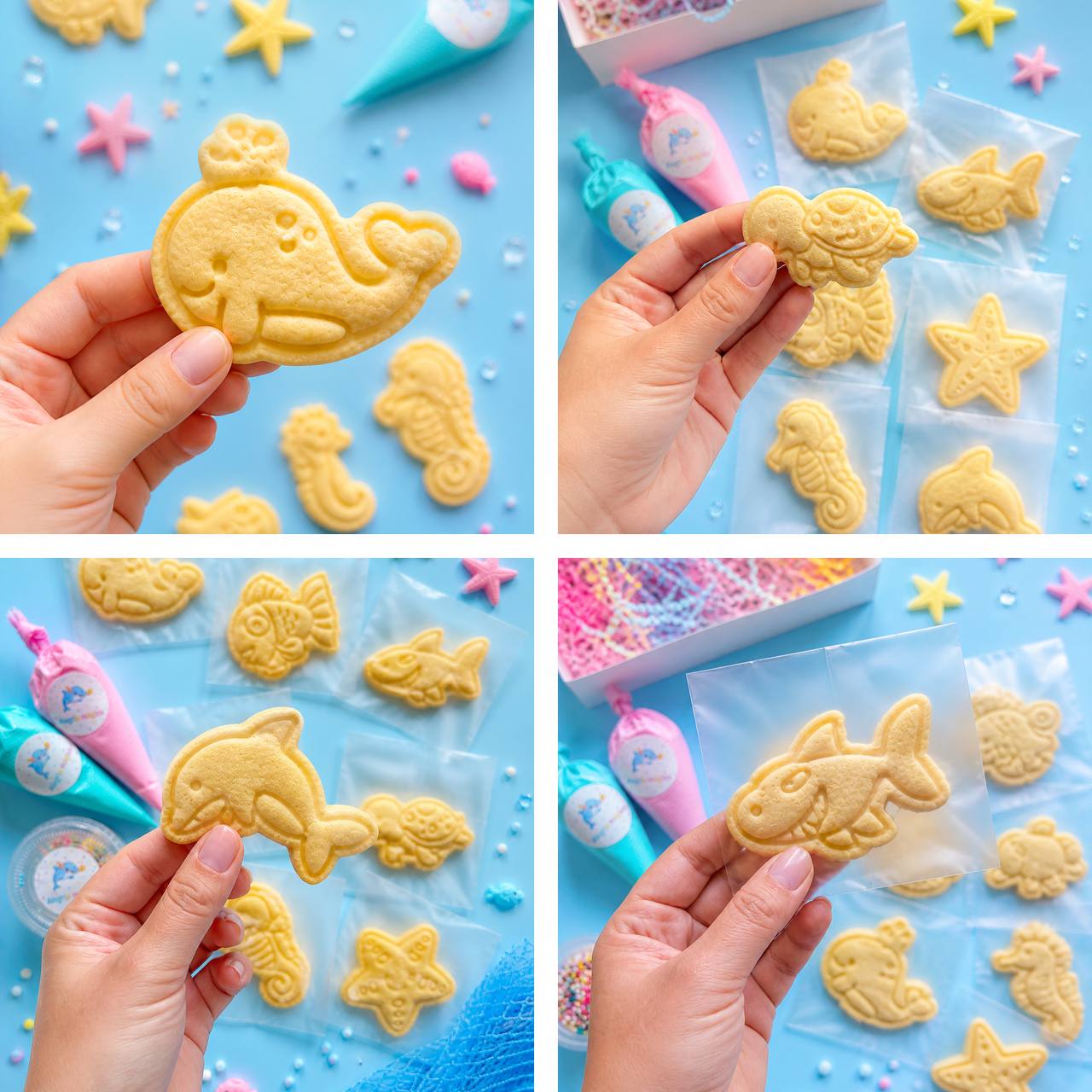 Ocean Creatures – Cookie Decorating Kit