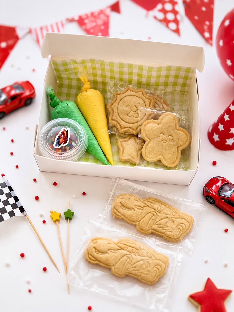 Cars – Cookie Decorating Kit