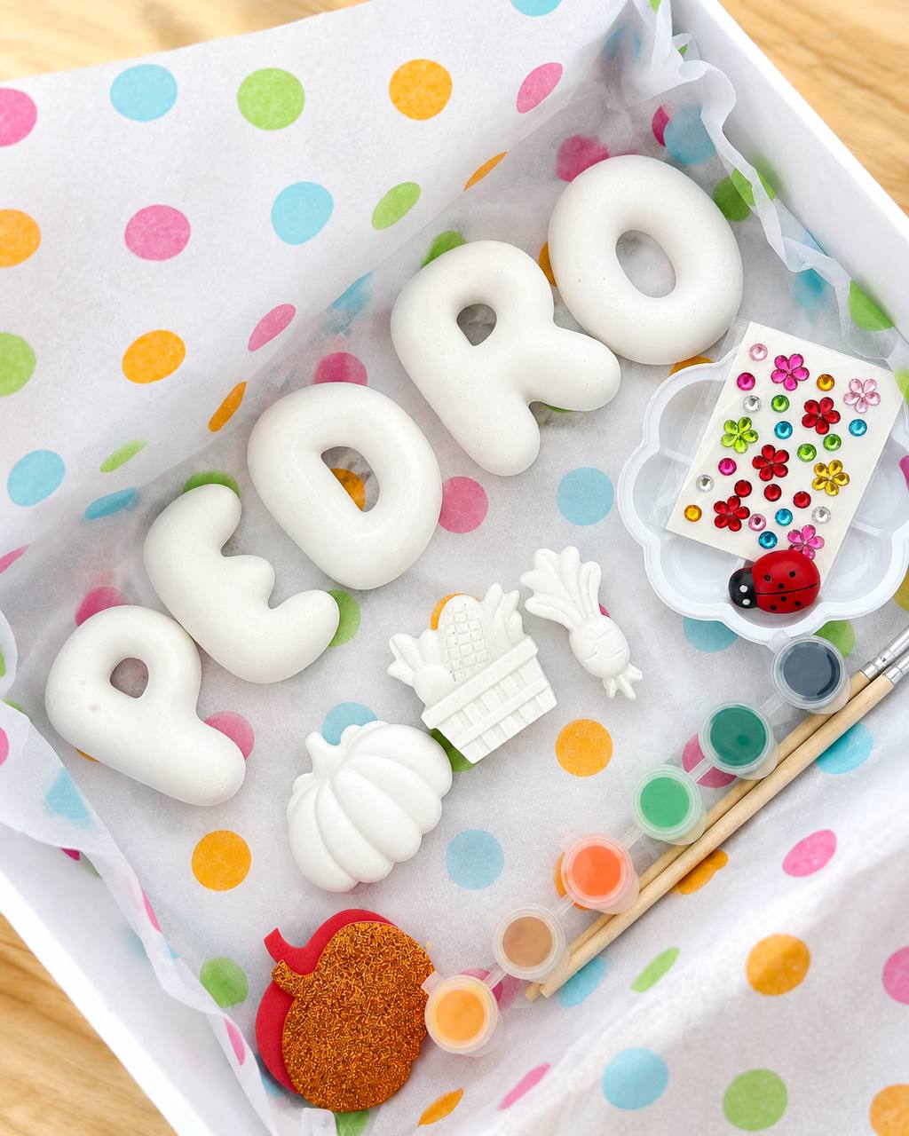 Personalised Farm Bubble Name Kit