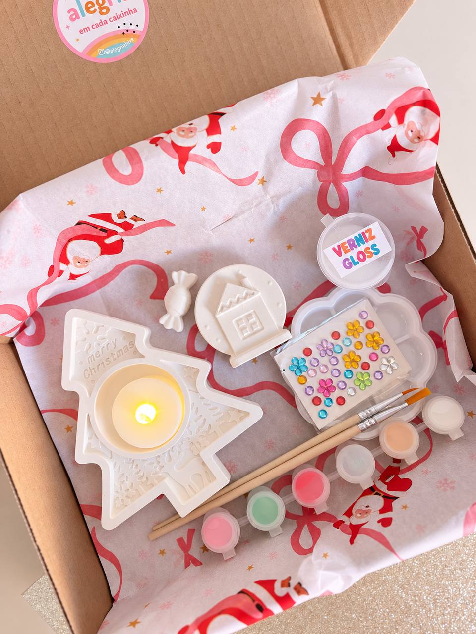 Christmas Kit — Candleholder to Decorate — photo 4
