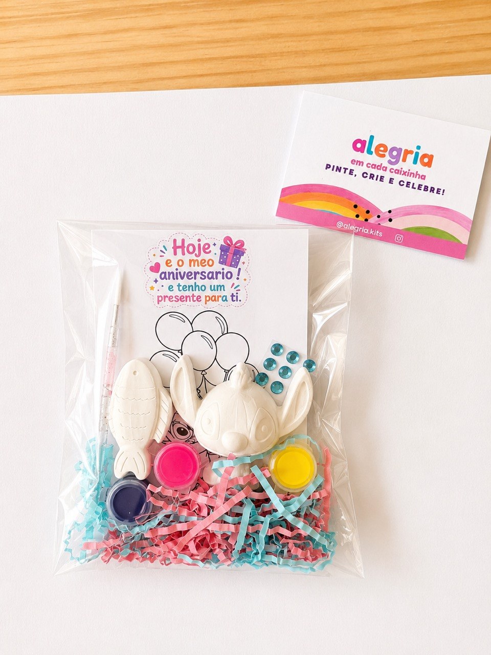 Stitch Party Kit + Colouring Page