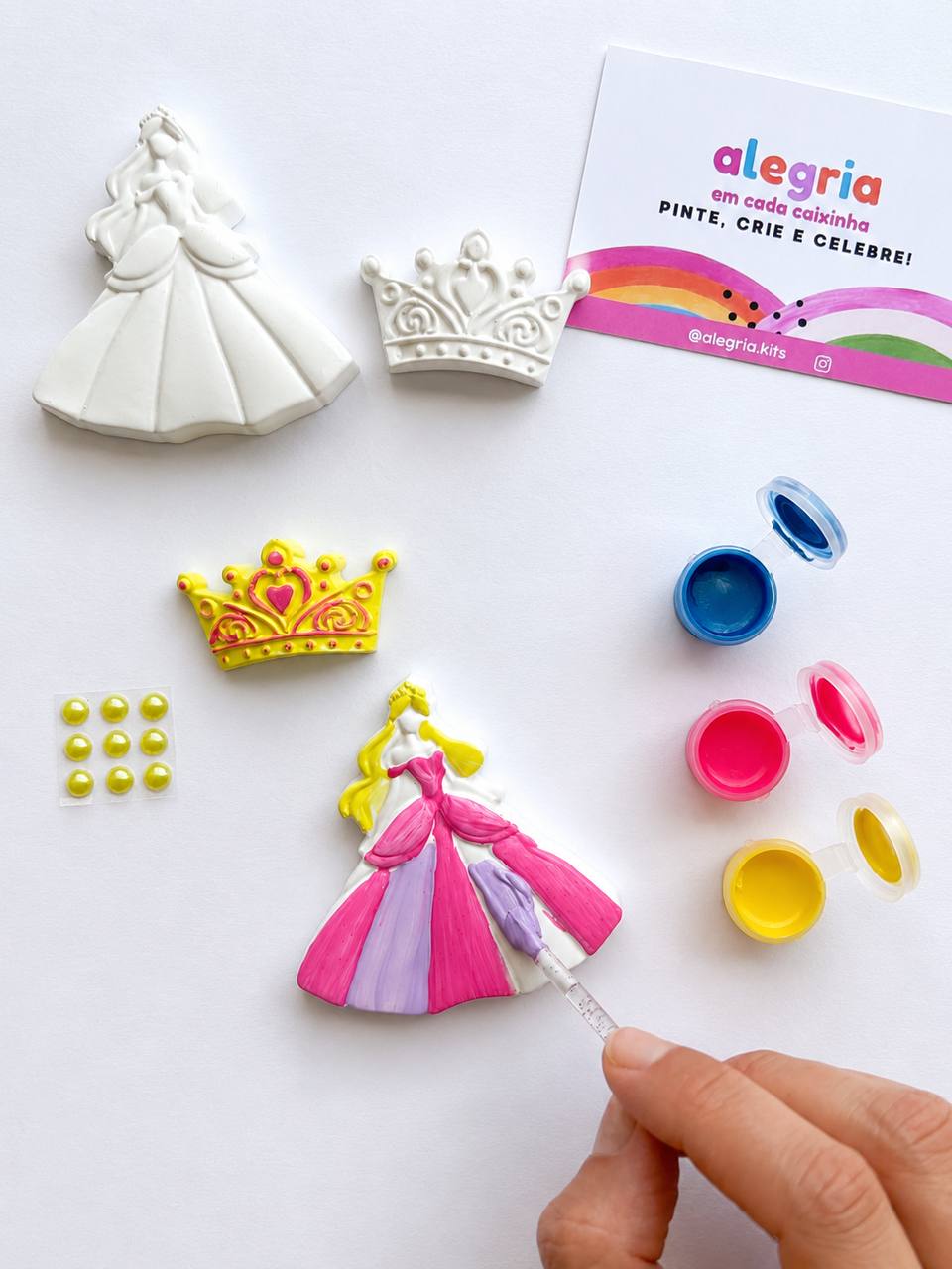 Princess Party Kit + Personalised Card
