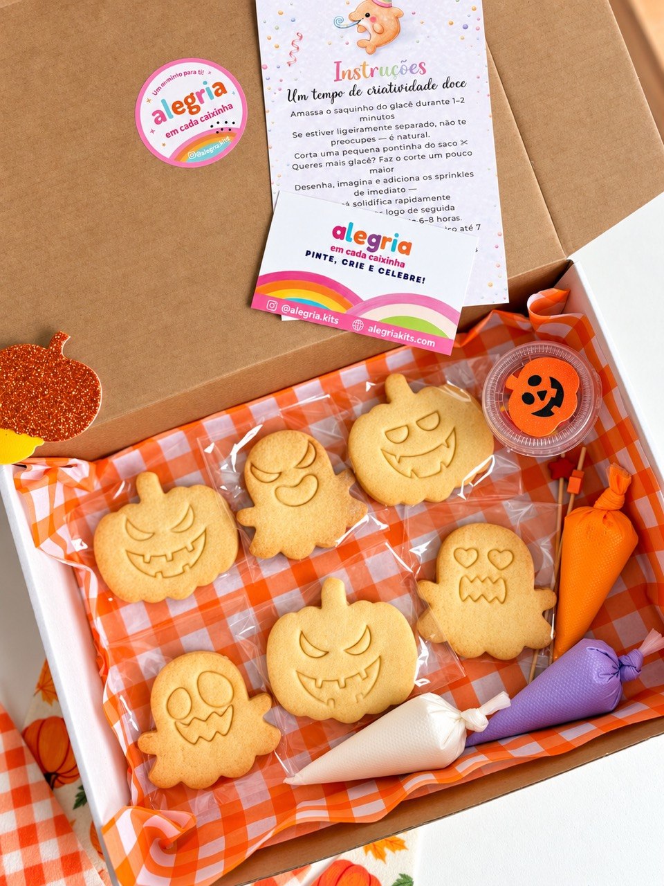 Halloween Cookie Decorating Kit