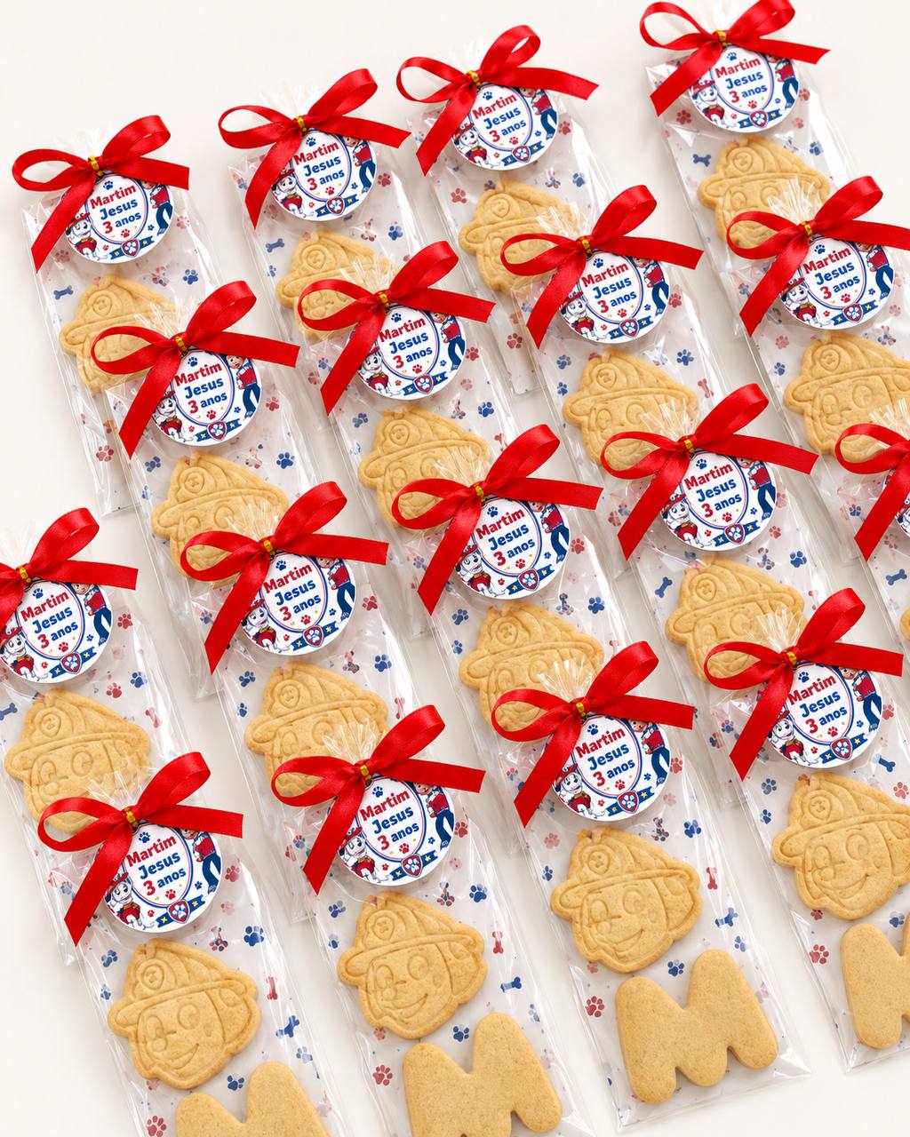 Personalised Paw Patrol Cookies & Letter