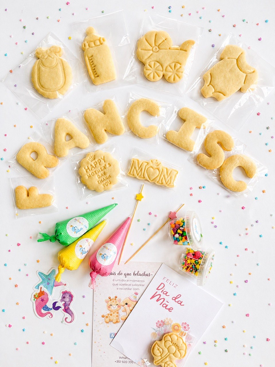 Personalised Name Cookie Decorating Kit