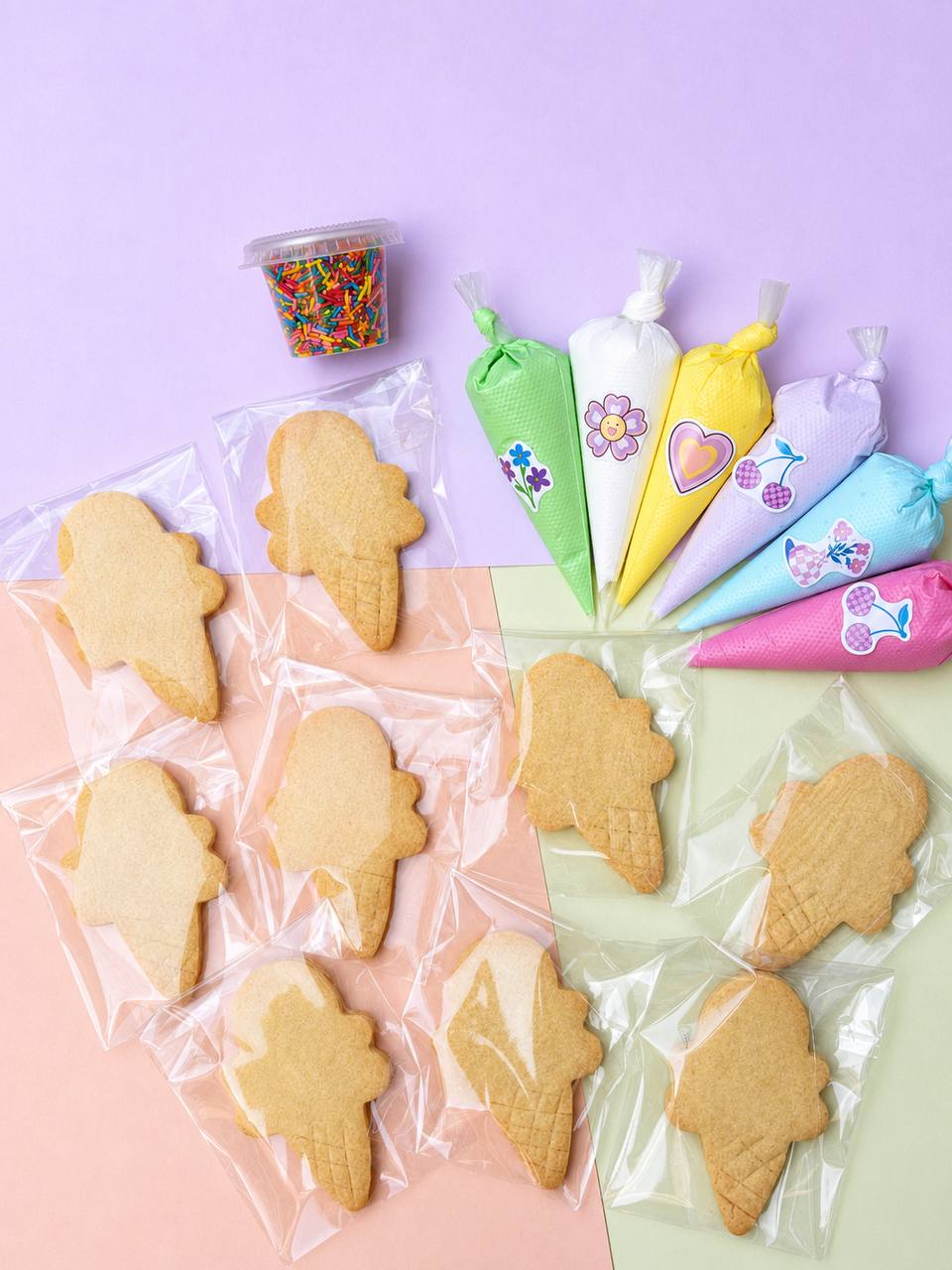 Ice Cream Cookie Decorating Kit