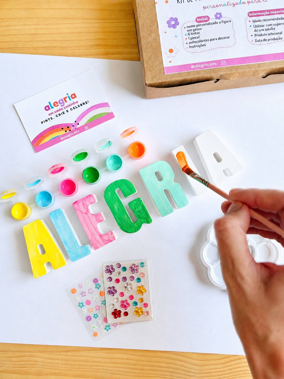 Personalised  Plaster Own Name  Kit