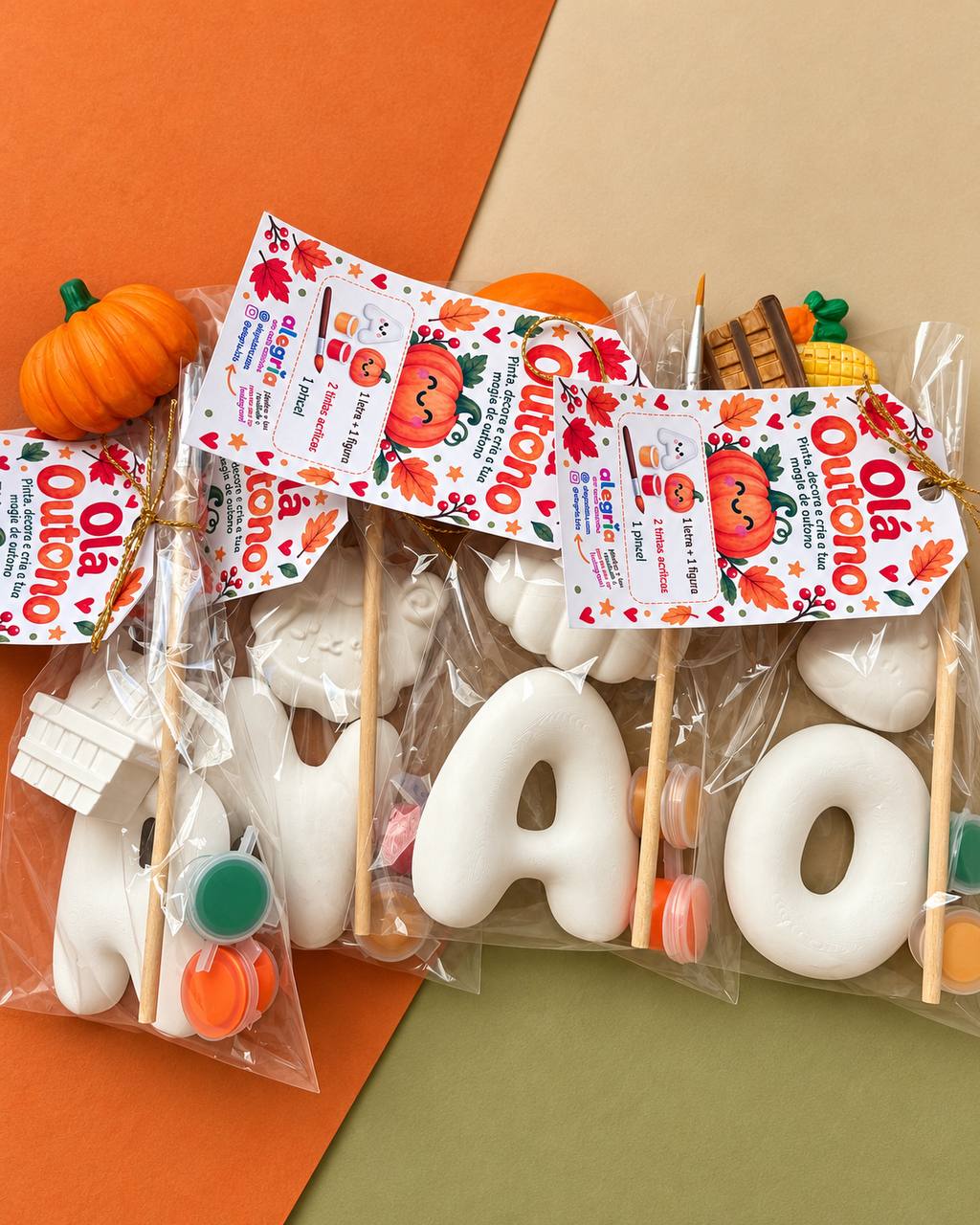 Bubble Letter + Autumn Figure — photo 2