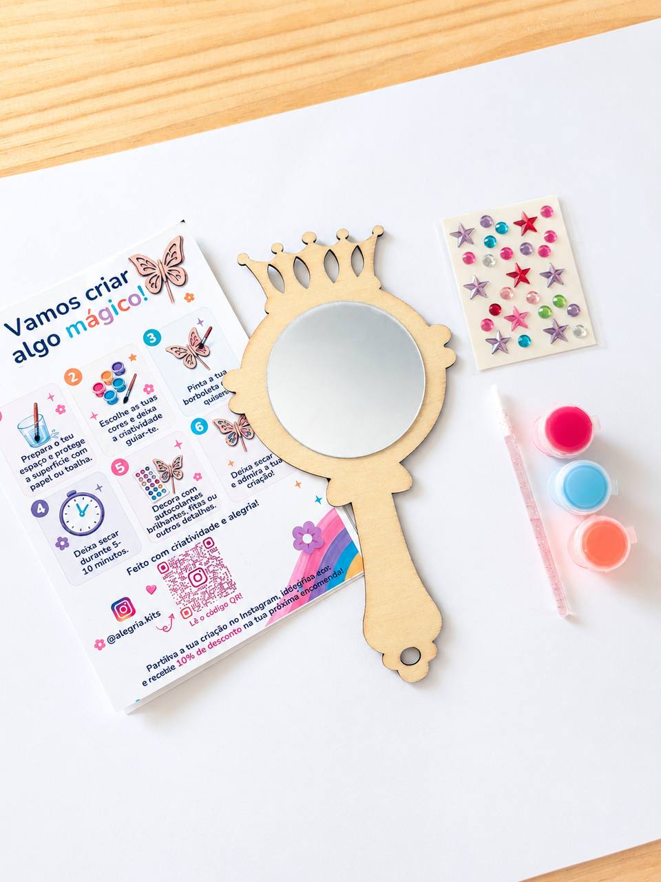 Decorate Your Own Mirror Craft Kit