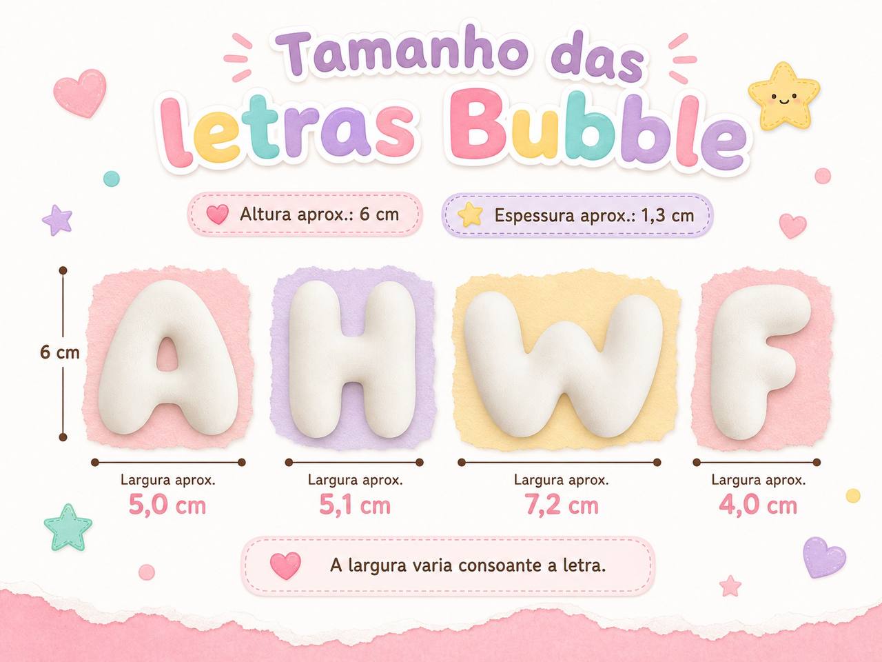 Personalised Bubble Letter Painting Kit