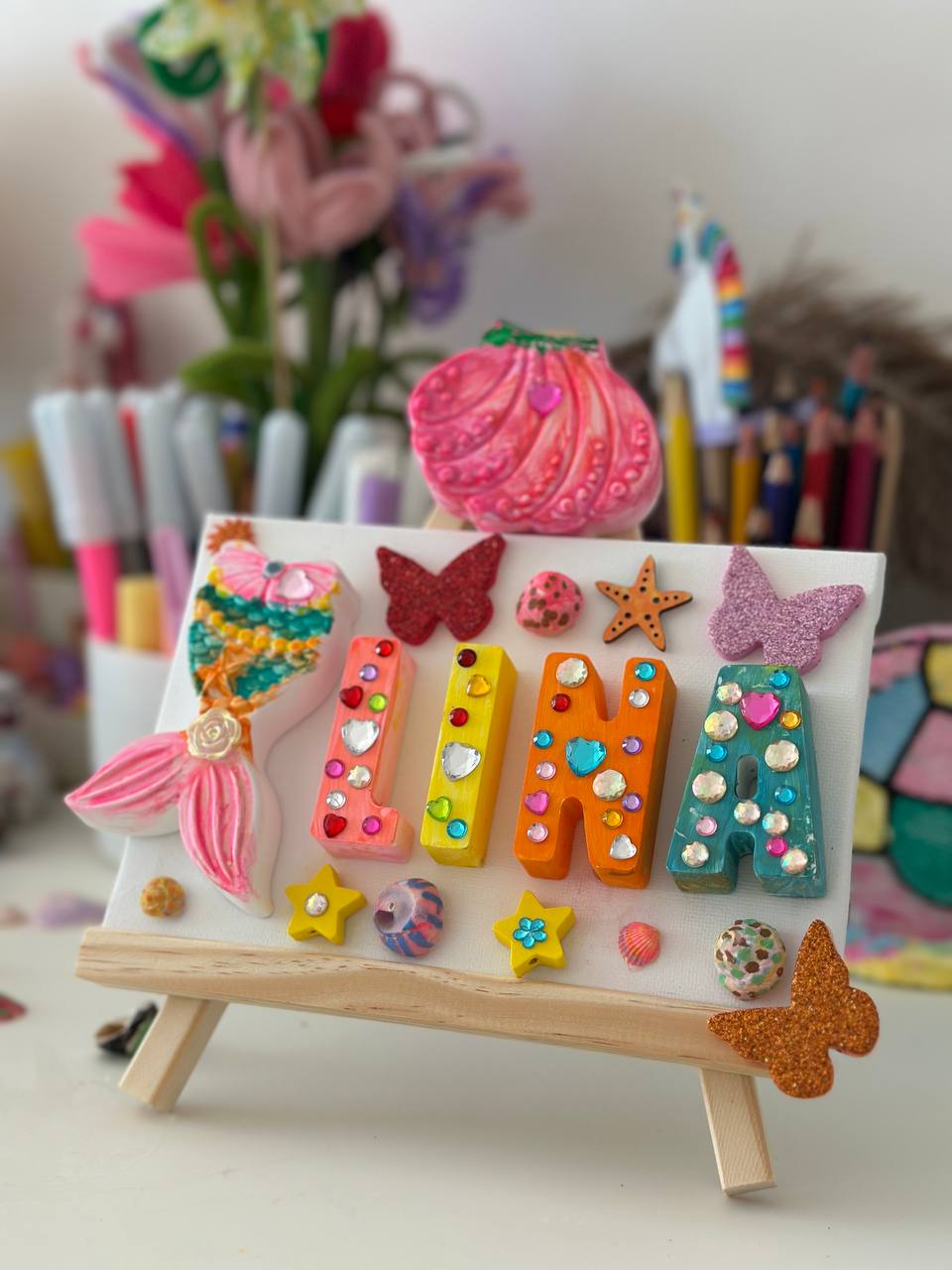 Personalised  Plaster Own Name  Kit