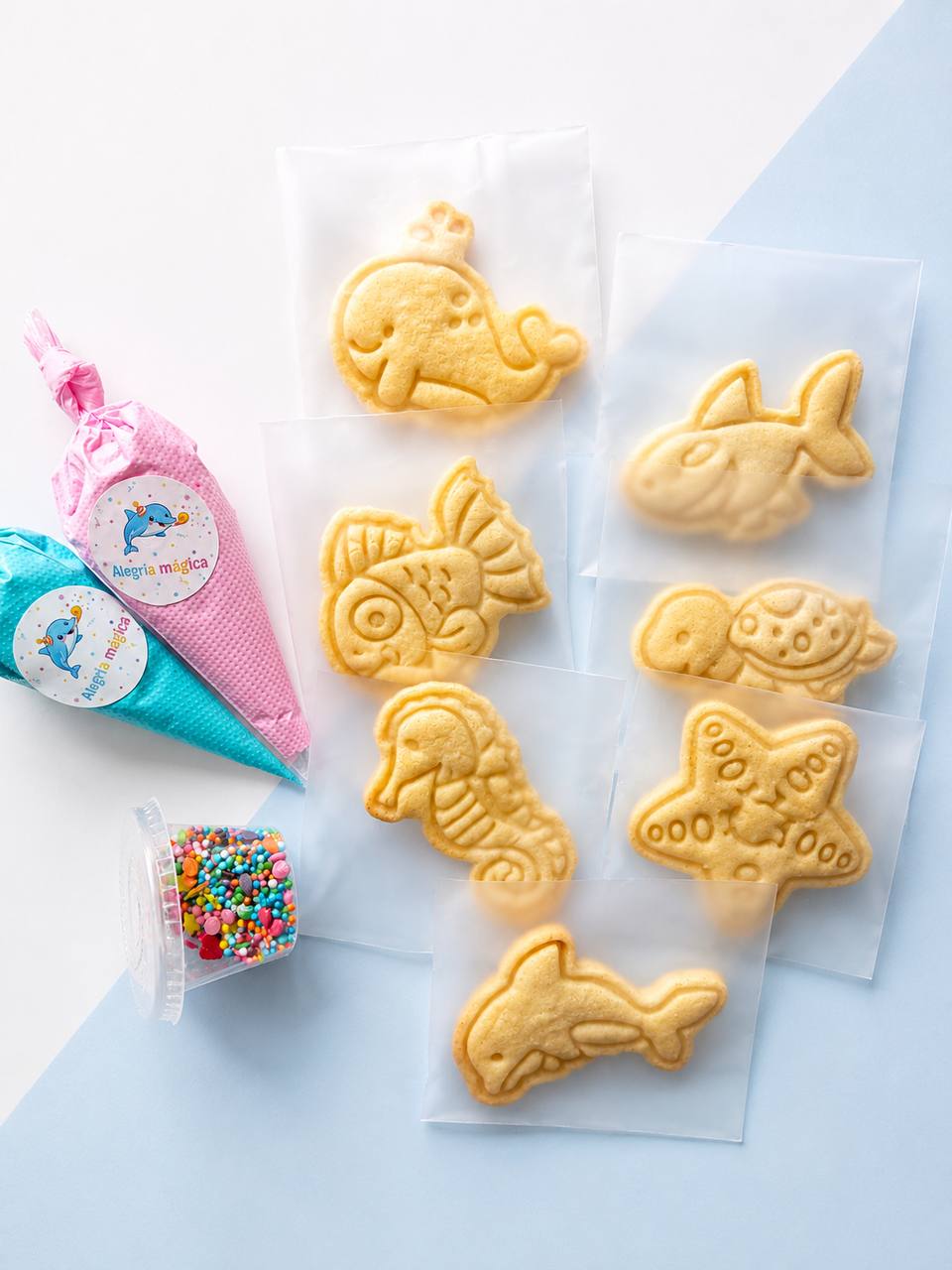 Ocean Creatures – Cookie Decorating Kit