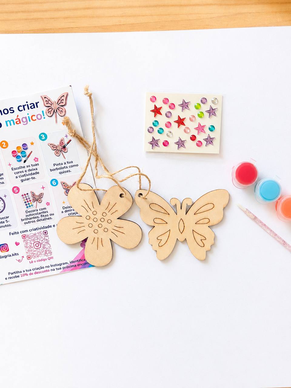 Decorate Your Own Wooden Figures Kit