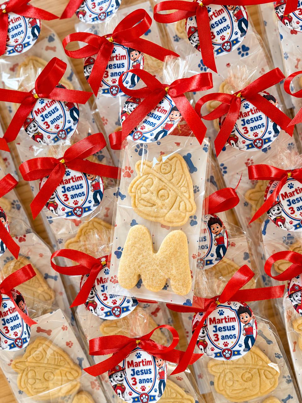 Personalised Paw Patrol Cookies & Letter