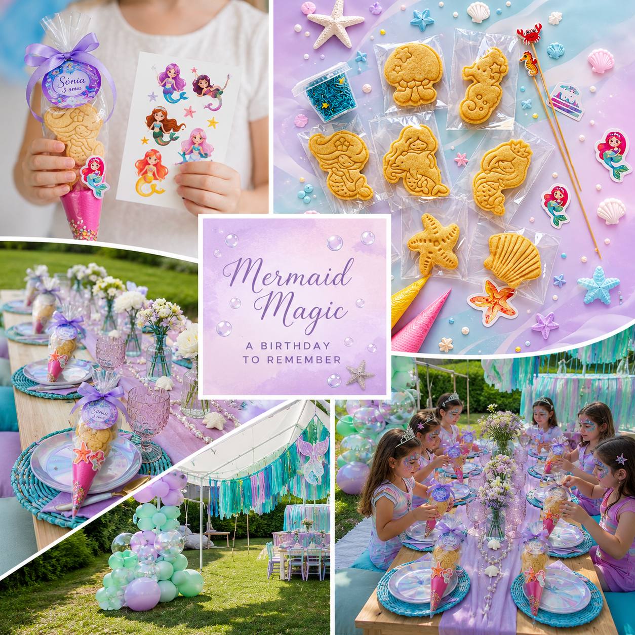 Mermaid – Cookie Decorating Kit